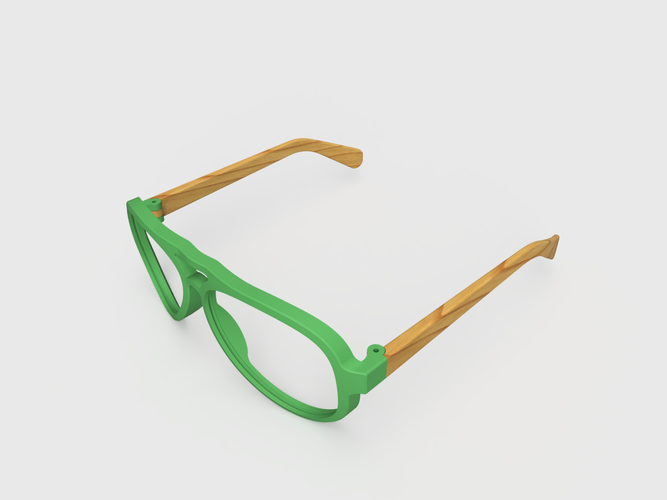 Aviator Sunglasses 3D Print 183245