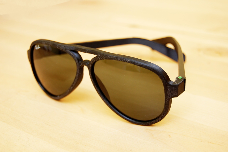 Aviator Sunglasses 3D Print 183249