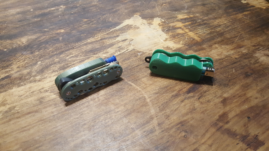 Key Lighter Holder 3D Print 183261
