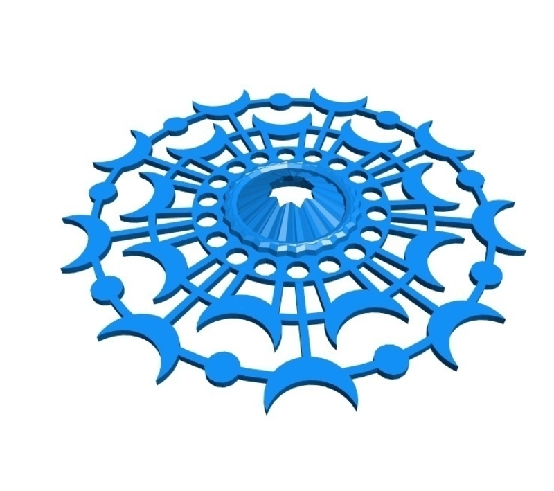 Moon Snowflake