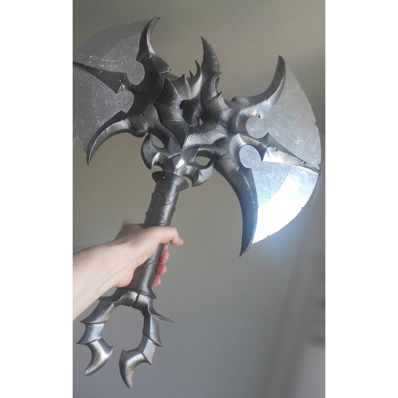 WORLD OF WARCRAFT 1 HAND AXE EREDAR SPLITTER