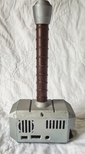 Thor's Hammer raspberry pi 3 case 3D Print 183378