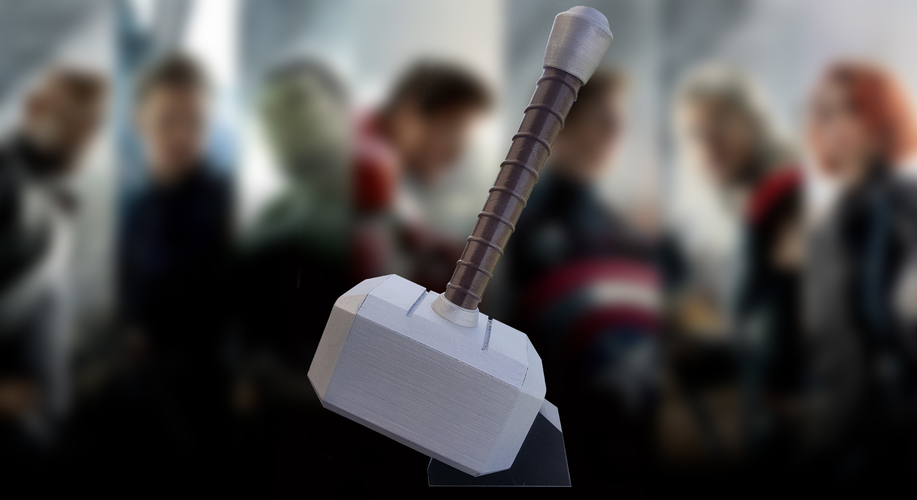 Thor's Hammer raspberry pi 3 case 3D Print 183382