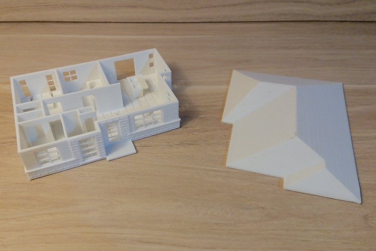 Little House Archi / Petite Maison Archi 01 3D Print 183404