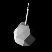 Low Poly King Arthur Sword - Thumbnail 2