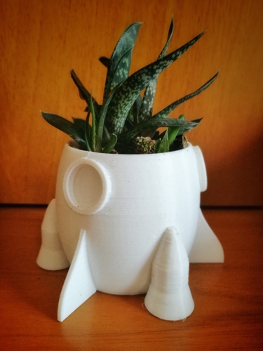 trio of small pots for succulents 3D Print 183612