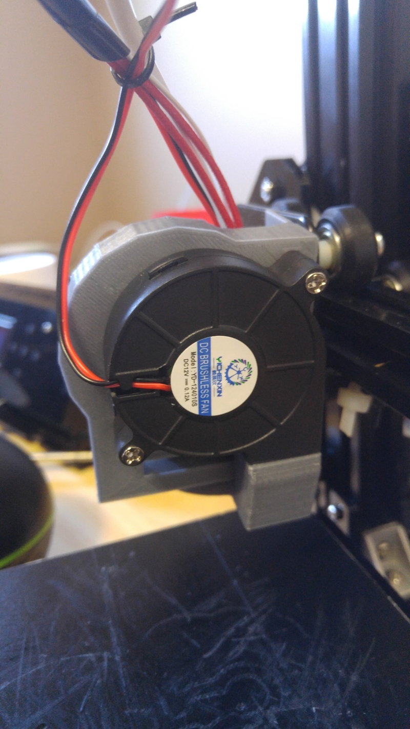 tronxy x1 - PartCoolingFan - Compatible with ring duct