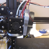 tronxy x1 - PartCoolingFan - Compatible with ring duct - Thumbnail 2