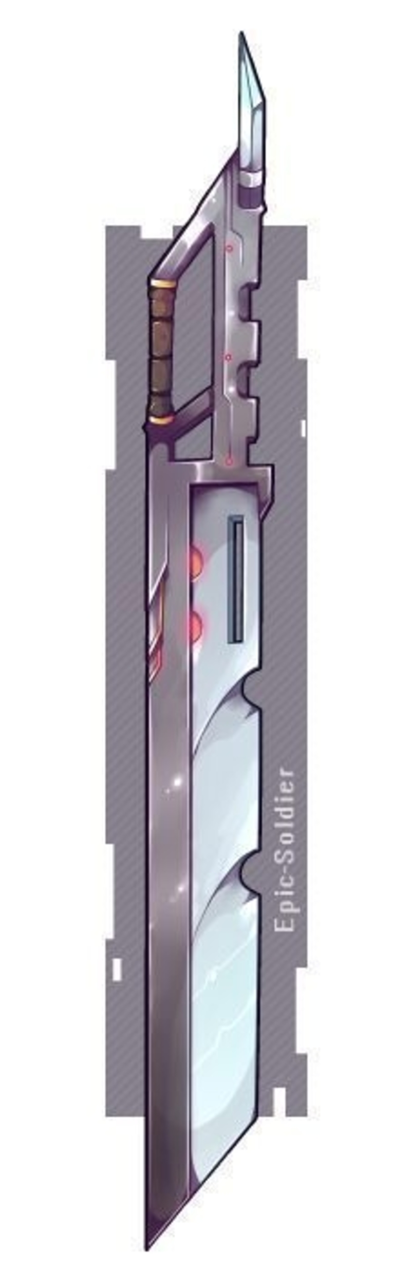 Epic Soldier sword