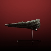 small spaceship 3D print model - Thumbnail 4