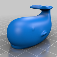 Small Cute Whale 3D Printing 184018