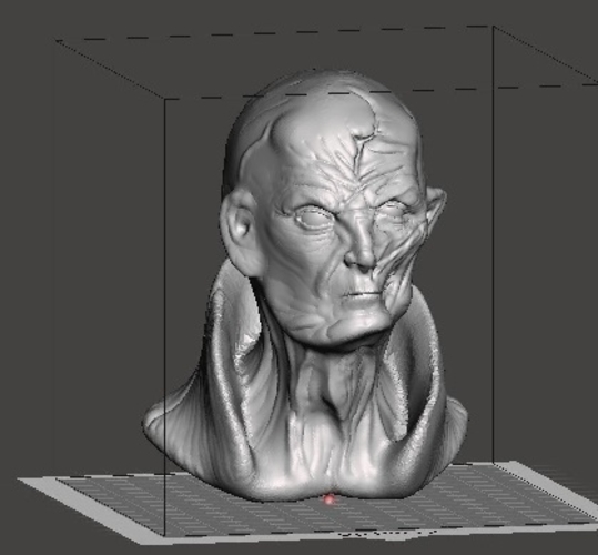 Supreme Leader Snoke 3D Print 184041