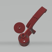 Wanhao/Prusa/Mono Price Maker Rear Filament Guide and Cleaner - Thumbnail 5