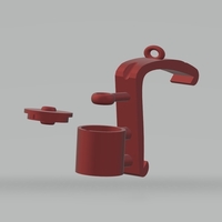 Wanhao/Prusa/Mono Price Maker Rear Filament Guide and Cleaner - Thumbnail 6