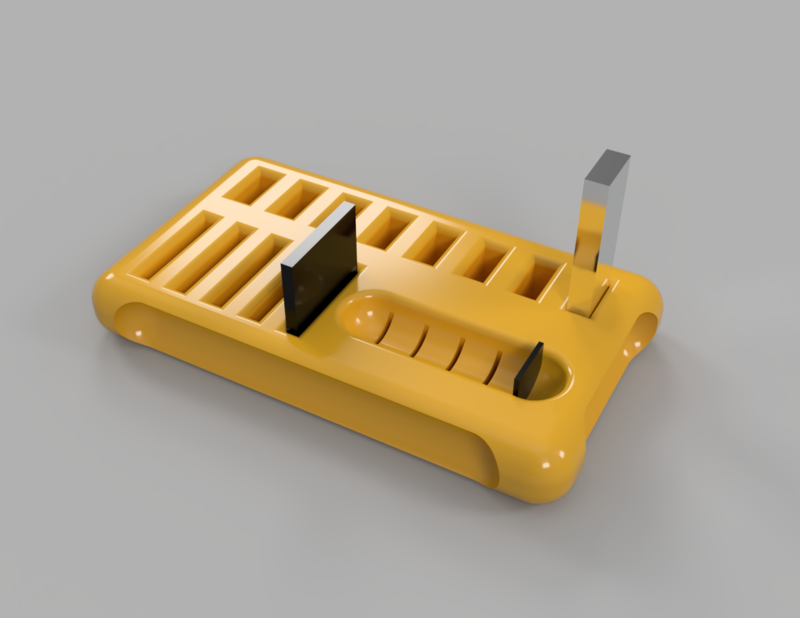 USB & SD card holder