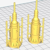 Star wars Legion - Tatooine Scenery easy to print ! - Thumbnail 1