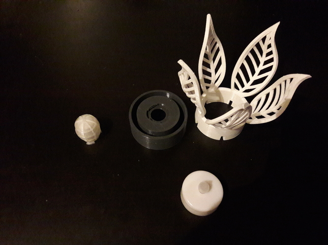 Leaves lamp (LED tealight) 3D Print 184150