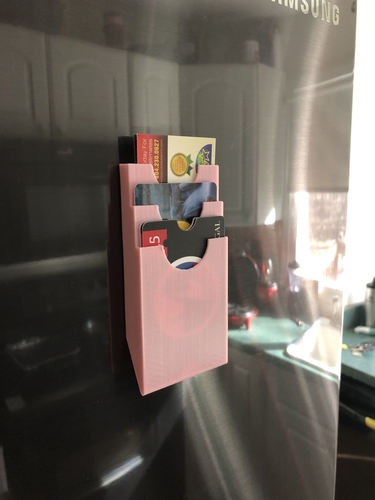 Magnetic Gift Card Holder 3D Print 184160