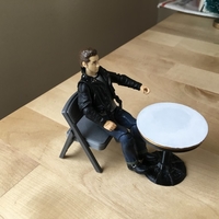 Wrought Iron Cafe Table (1:18 scale) - Thumbnail 2
