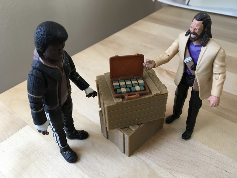 Briefcase Full of Cash (1:18 scale)