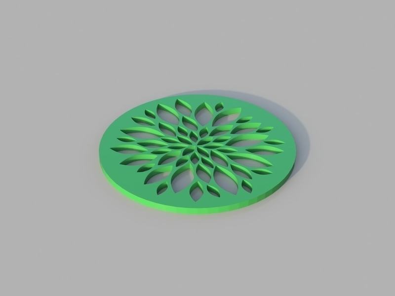 Floral Coaster