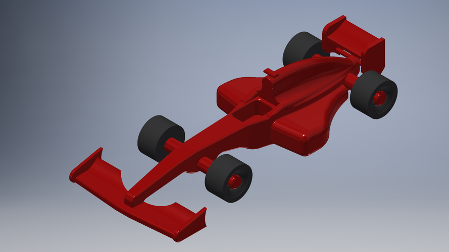 Toy F1 Car 3D Print 184311