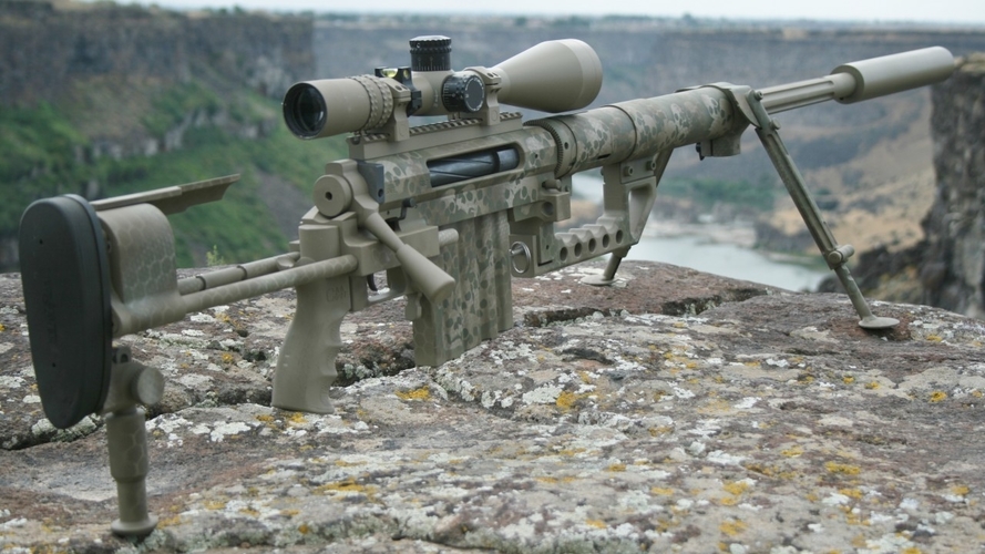 CheyTac M200- Sniper rifle  3D Print 184322