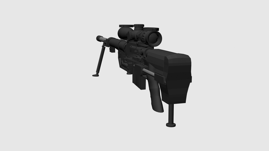 CheyTac M200- Sniper rifle  3D Print 184337