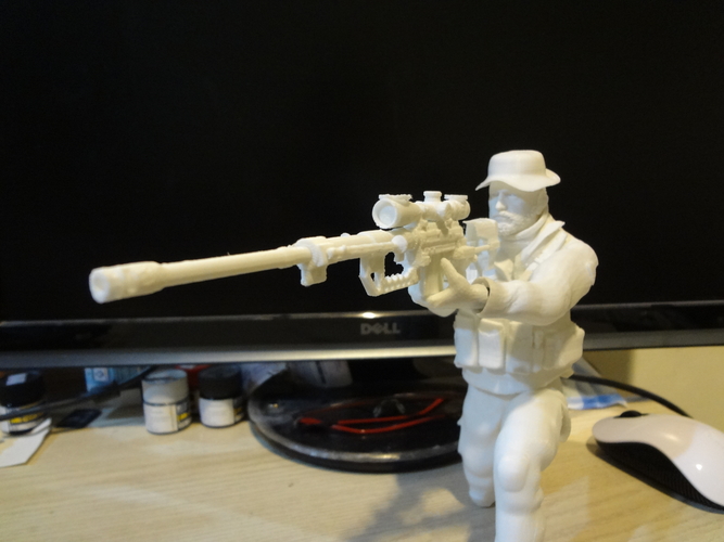CheyTac M200- Sniper rifle  3D Print 184338