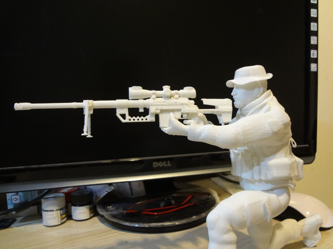 CheyTac M200- Sniper rifle  3D Print 184339
