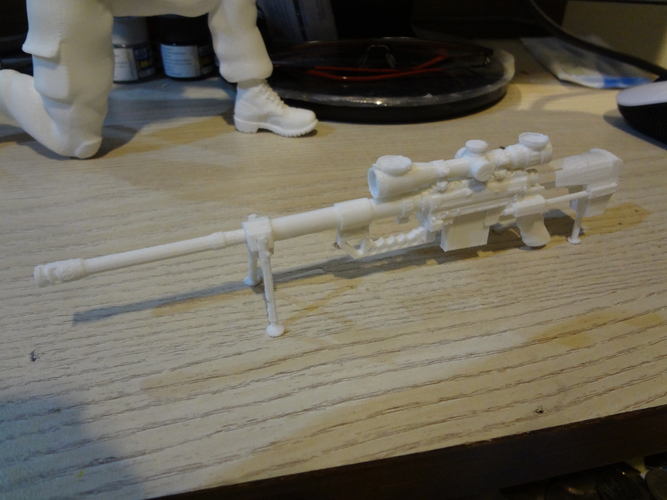 CheyTac M200- Sniper rifle  3D Print 184340