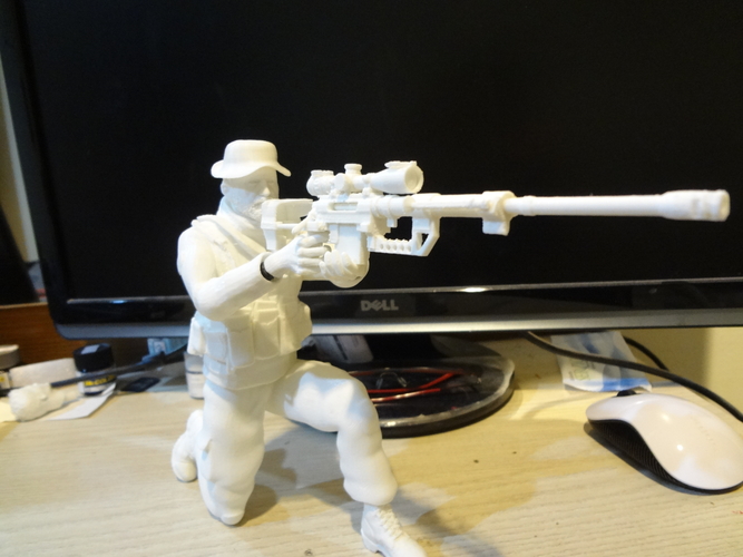 CheyTac M200- Sniper rifle  3D Print 184341