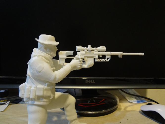CheyTac M200- Sniper rifle  3D Print 184342