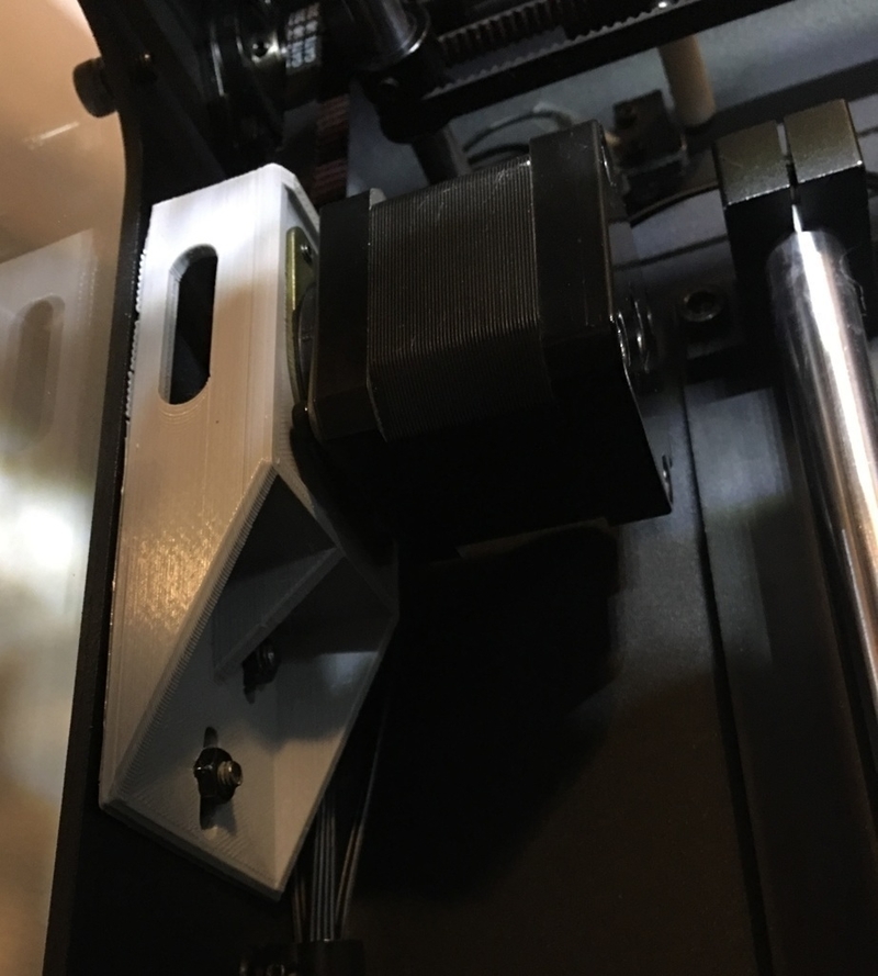 Wanhao D6/Monoprice Ultimate stepper damper bracket for X/Y axis
