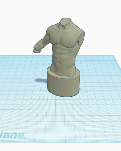Transradial (below-elbow) limb loss/difference model for prosthe 3D Print 184383