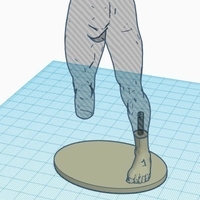Transtibial (below-knee) limb loss/difference model for prosthet - Thumbnail 2