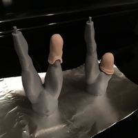 Transtibial (below-knee) limb loss/difference model for prosthet - Thumbnail 3
