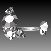 Diamond Cluster Ring - Thumbnail 1