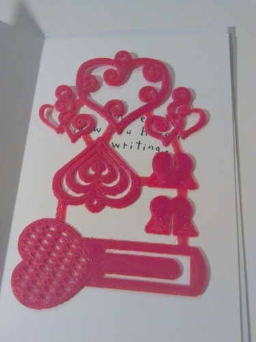 Valentine's Card Insert 3D Print 184439