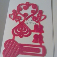 Small Valentine's Card Insert 3D Printing 184439