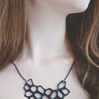 Small Voronoi necklace 3D Printing 18447