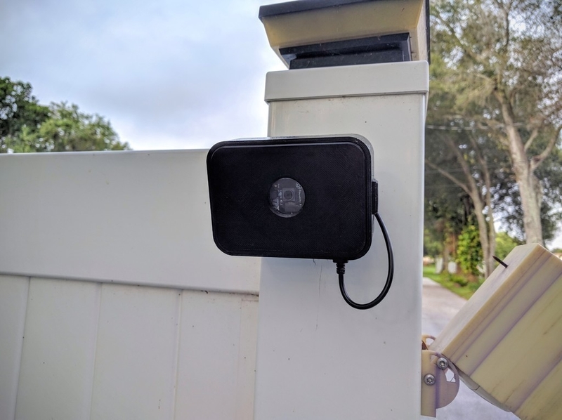 Raspberry Pi 3 outdoor camera