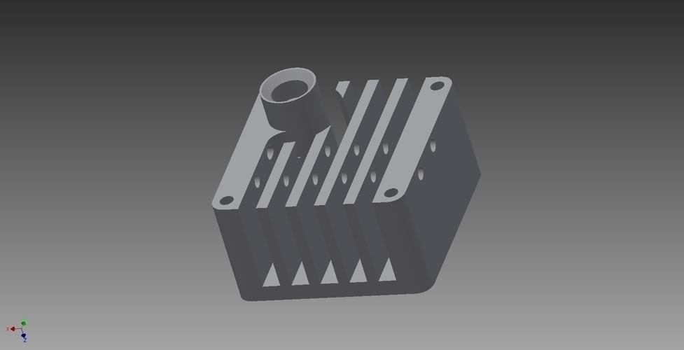 E3D adaptor for Ultimaker 2 3D Print 184549