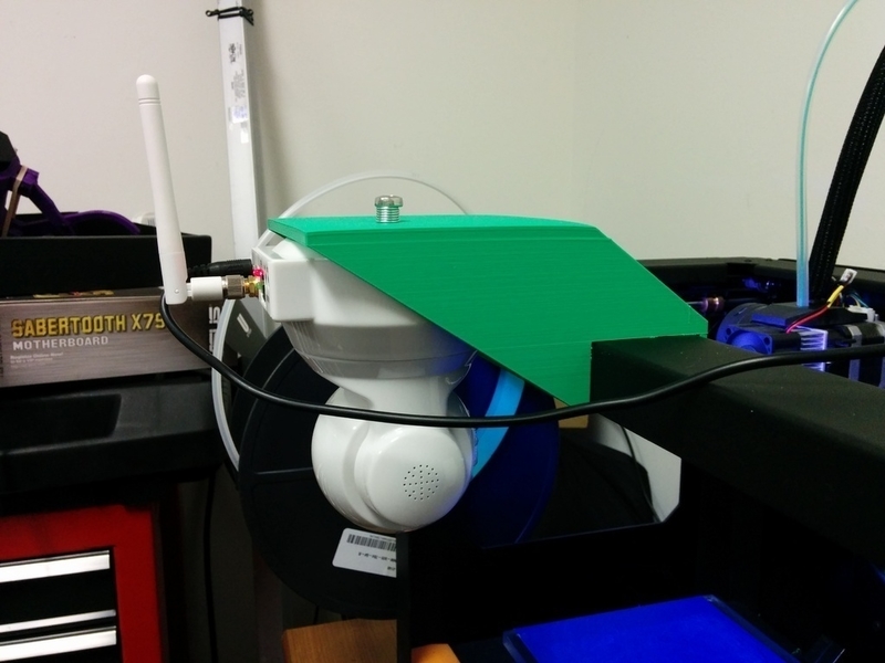 Foscam FI8919W camera mount for Replicator2