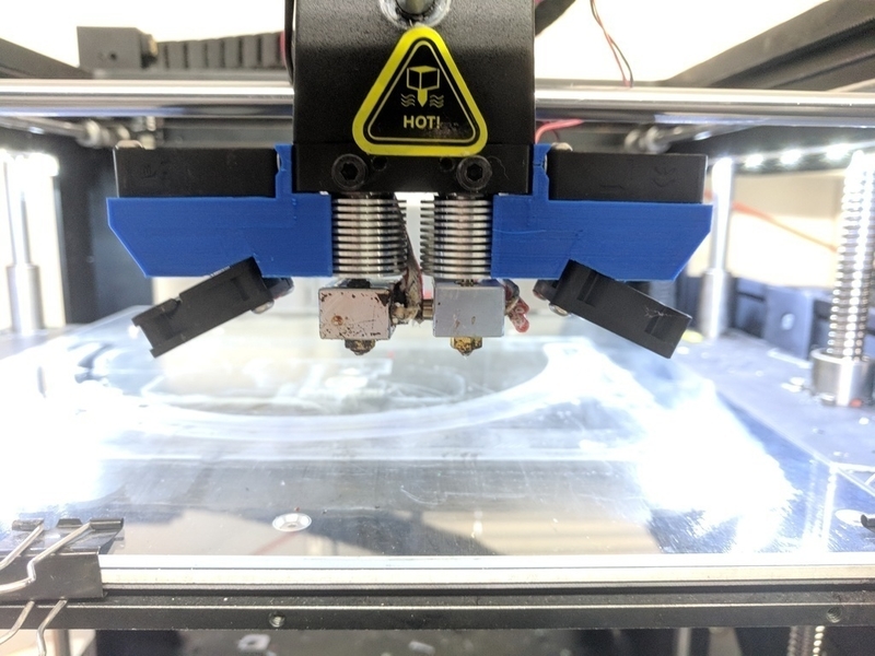 Fan shroud Raise3D E3D v6 Hotend Adapter