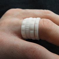 Small Beautiful Rings 3D Printing 184792