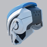 Mass Effect Andromeda cosplay helmet 3D-printable - Thumbnail 3