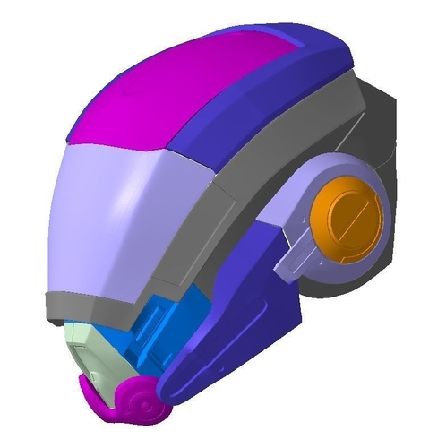 Mass Effect Andromeda cosplay helmet 3D-printable 3D Print 184856