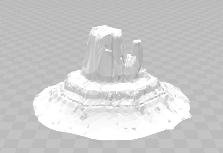 Scalable Mountains / Desert Dune Hills  3D Print 184869