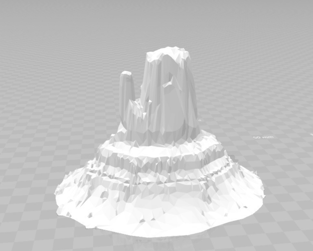 Scalable Mountains / Desert Dune Hills  3D Print 184872